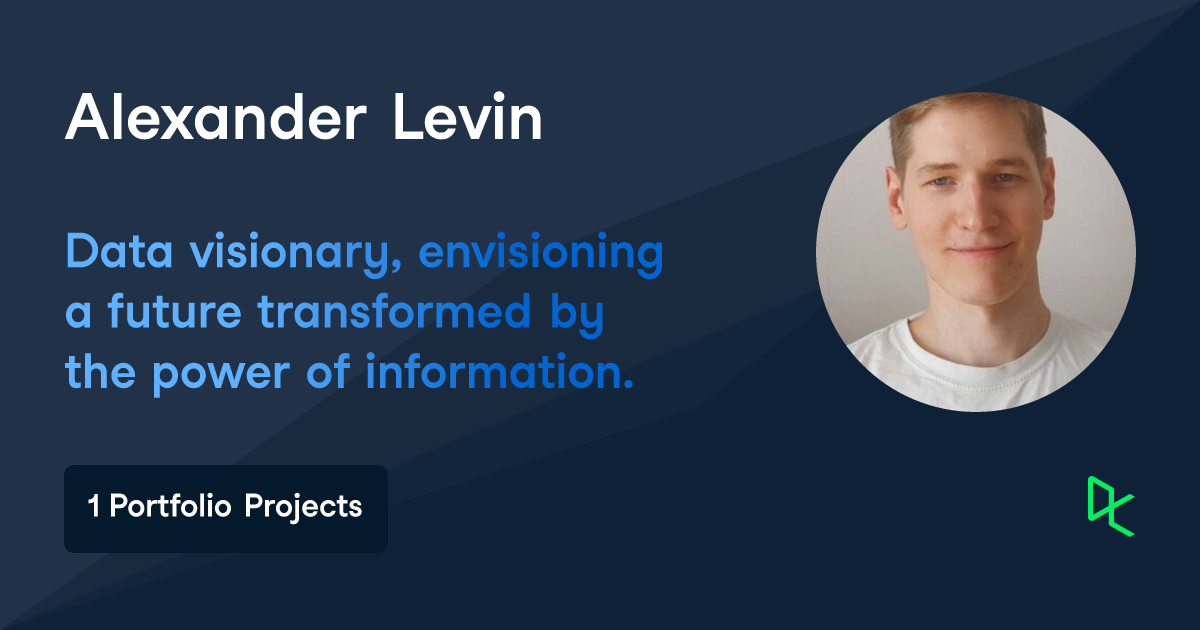 Alexander Levin - Senior Machine Learning Engineer